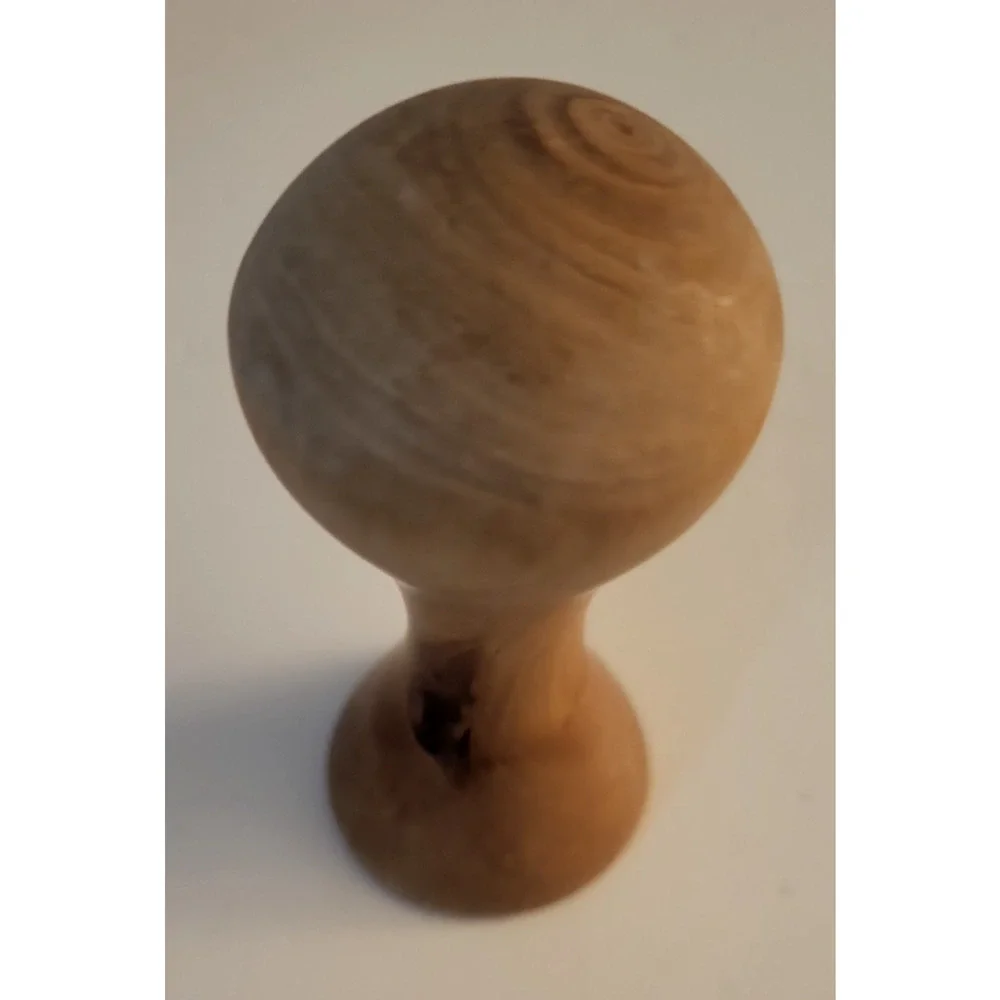 Wooden Mortar and Pestle Heavy Dense Olive Wood 3.5